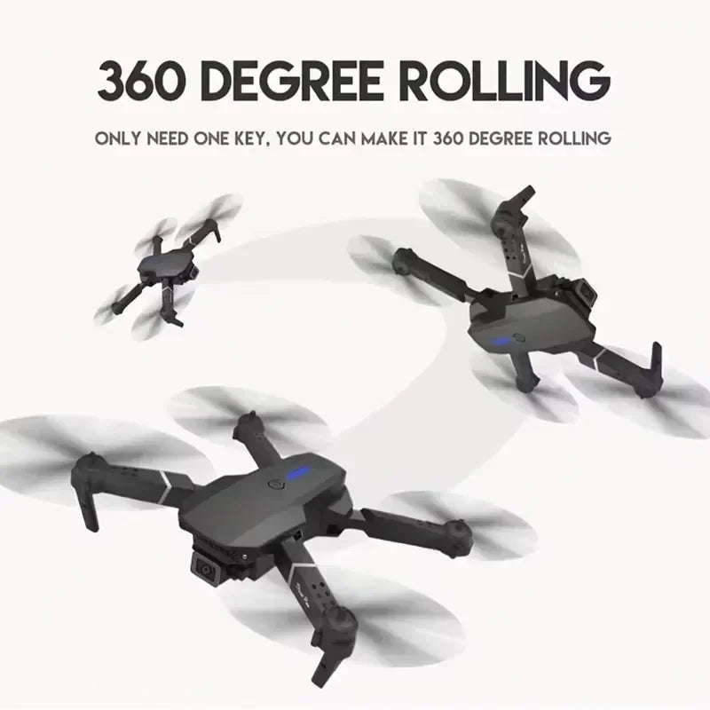 E88Pro 4K FPV Drone With 1080P Camera Foldable Portable