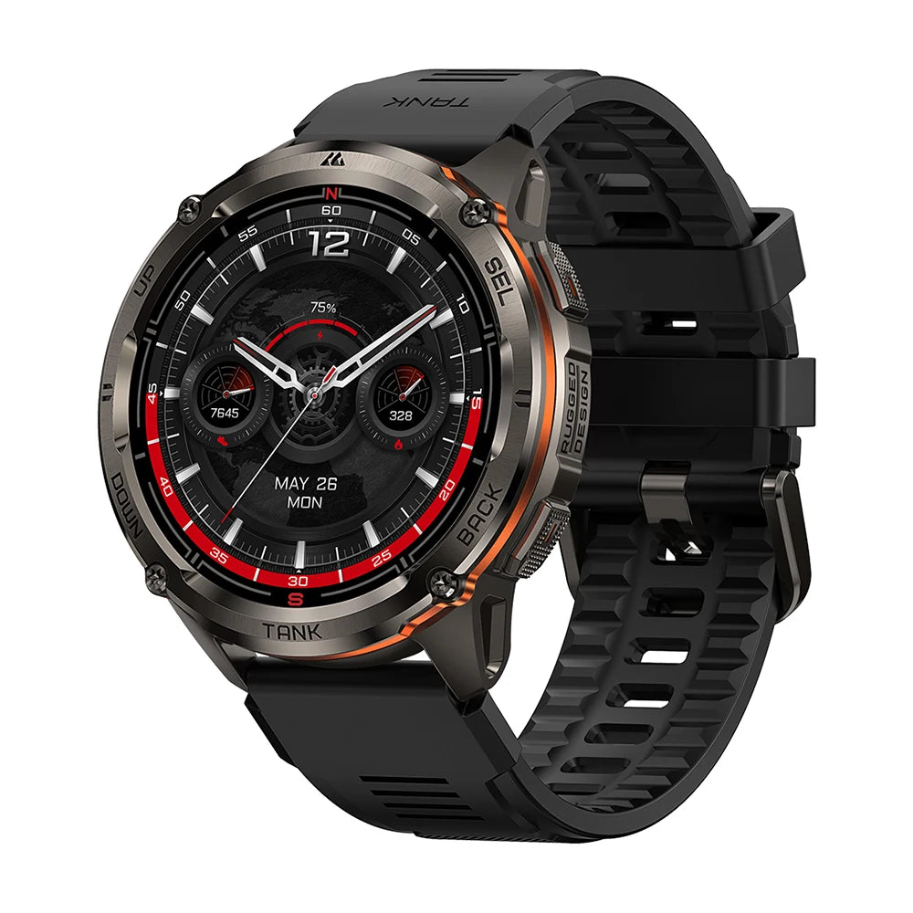 KOSPET Tank T3 Ultra 2 GPS Smartwatch Men IP69K 5ATM AMOLED