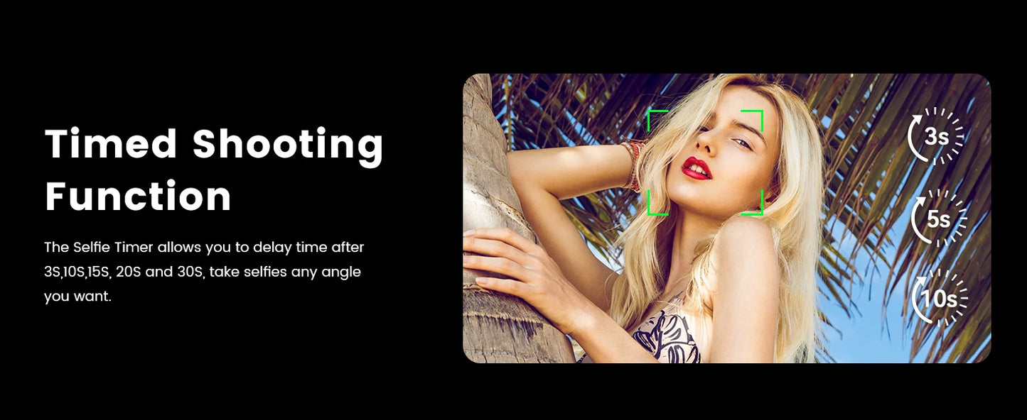 Gavonde Compact 4K Camera With WiFi Webcam 64MP Camcorder