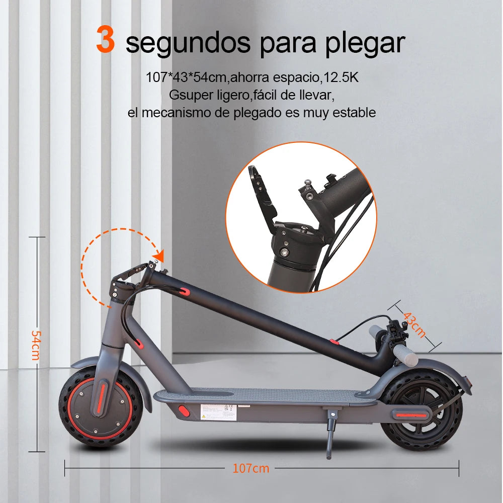 Ladped Electric Scooter 350W Nineteen MPH Folding Waterproof