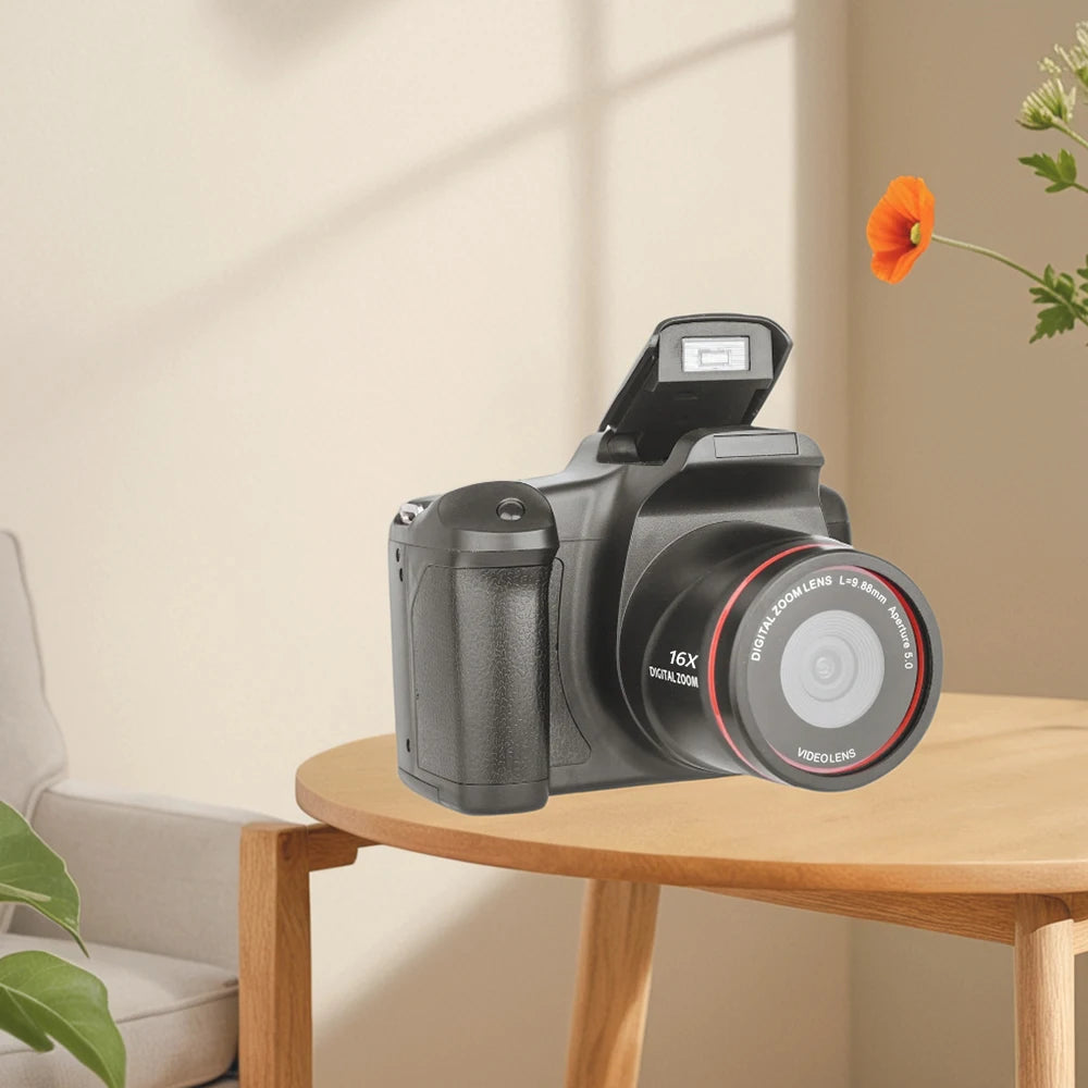 1080P 16MP Camcorder With 16X Zoom And 2.4 Inch LCD Screen