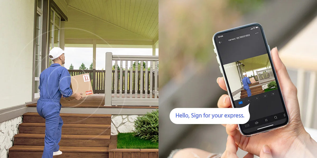 ANNKE 4 Pack 12MP Outdoor Smart PoE Dual Light Camera IP67