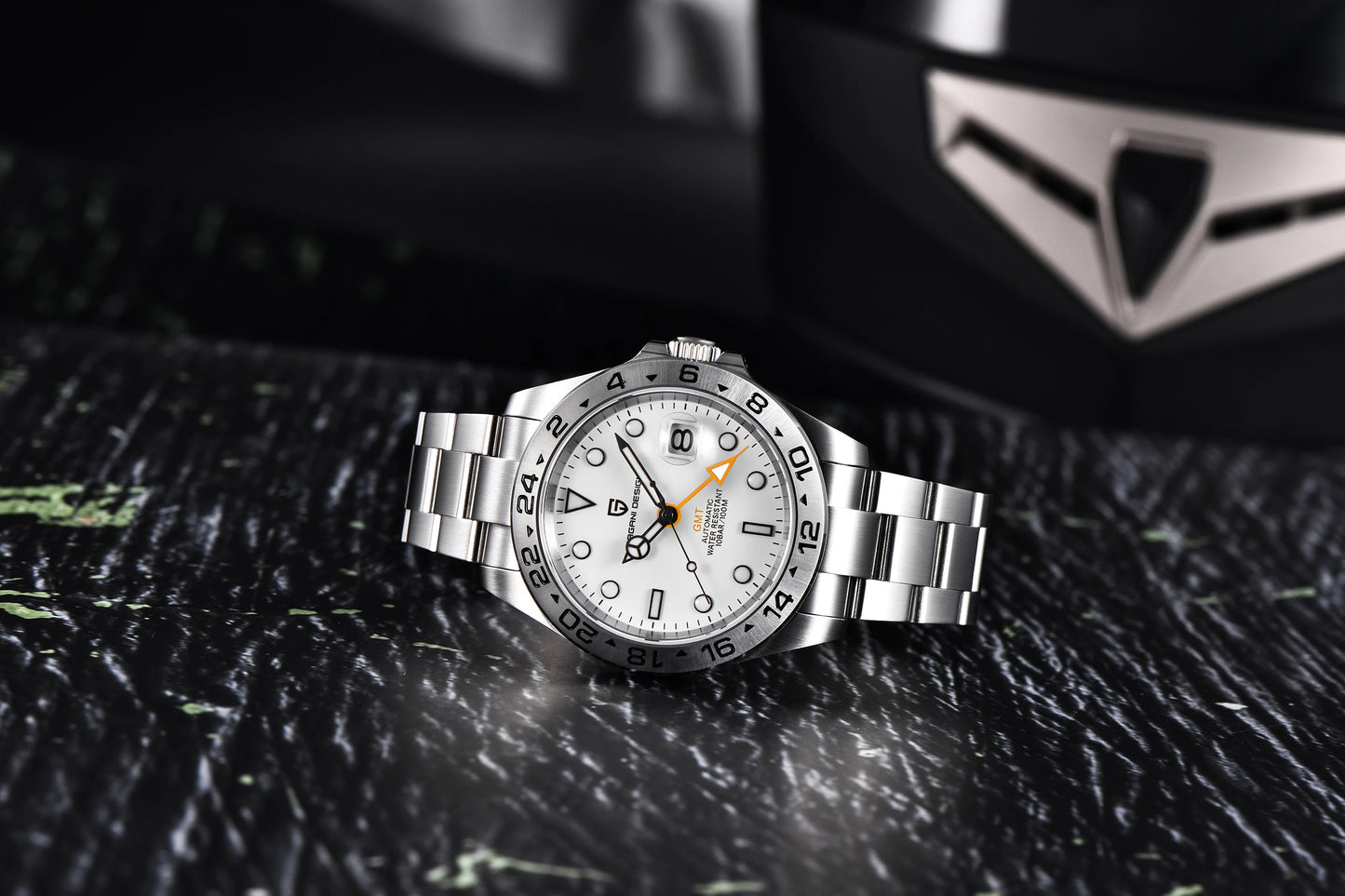 PAGANI DESIGN 2025 GMT Watch 42MM Automatic Mechanical Sapphire Stainless Steel