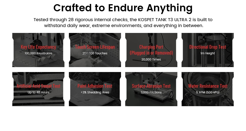 KOSPET Tank T3 Ultra 2 GPS Smart Watch Compass Altimeter