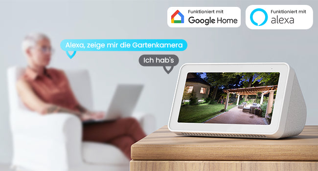 IeGeek 2K 3MP WiFi Security Camera Outdoor PTZ Battery Solar Powered