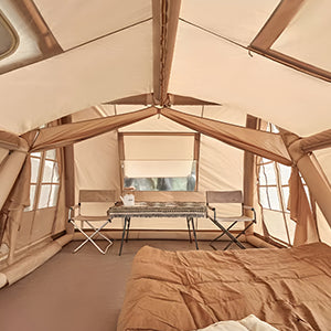 Inflatable Tent 8-10 Person 135 Sqft Instant Setup Camping